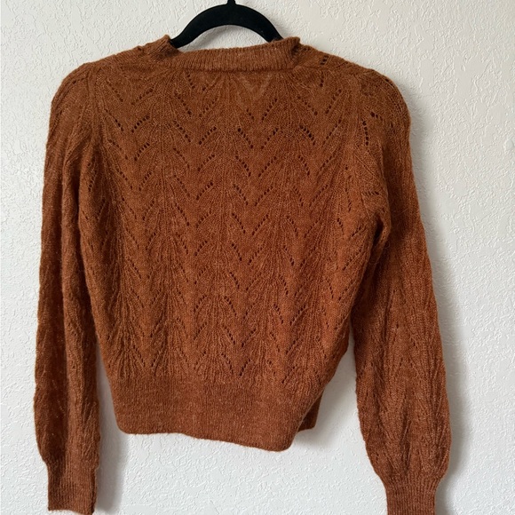 Mango Rust V-Neck Sweater/ Tank Top Set - Picture 7 of 12